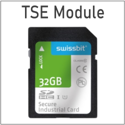 TSE SD Card Module von Swissbit