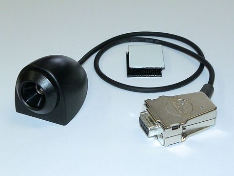 Stift-Kellnerschloss Standard schwarz, mit ASSI, Kabellänge 0.5m, RS232, Dallas-Chip