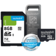 TSE Swissbit - USB Stick 8GB, Laufzeit 5 Jahre Blister